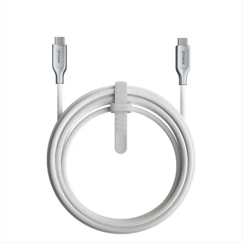 Nomad Kevlar USB-C to USB-C Cable 3 m - PC Zubehör, extrem langlebig durch Kevlar-Verstärkung und ideal für schnelles Laden und Datentransfer.