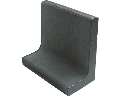 L-Stein unbewehrt anthrazit 40 cm x 40 cm x 7 cm von Diephaus