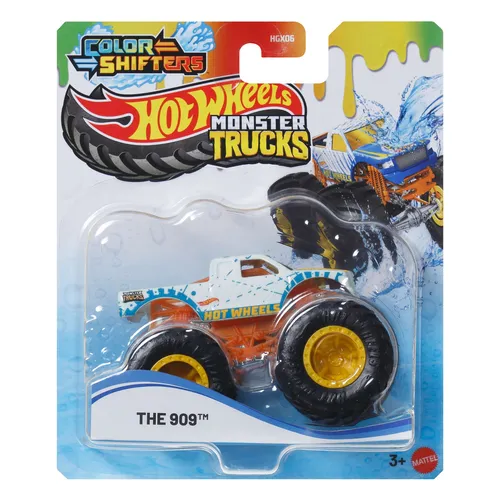 Hot Wheels JDV86 Monster Trucks Color Shifters The 909