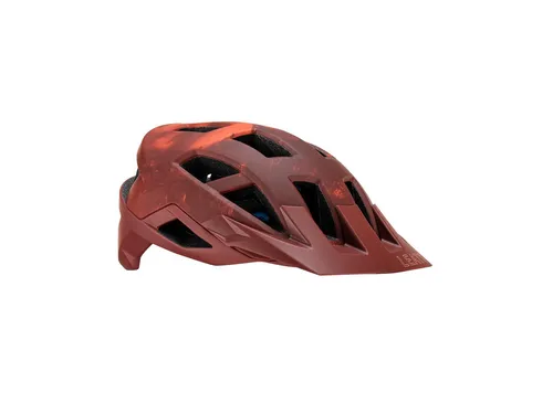 Leatt Helmet MTB Trail 2.0 V23 Lava #L 59-63cm - Fahrradhelm mit 360° Turbine Technology, reduziert Gehirnbeschleunigung um bis zu 30% bei Stößen, ideal für sicheres Mountainbiking.