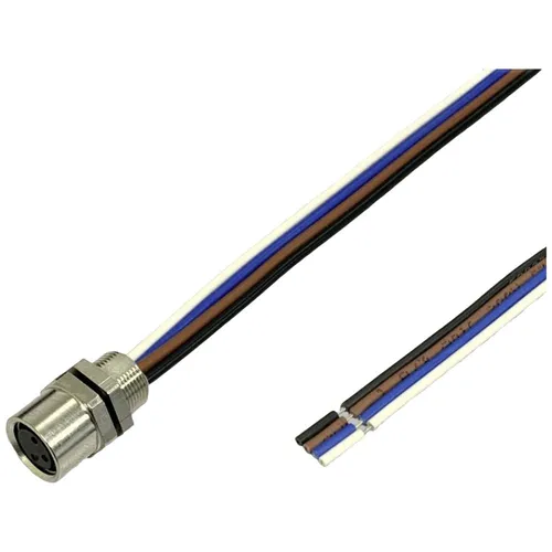 BKL Electronic 2701007 Sensor/Aktor Einbaubuchse M8  0.2 m Polzahl Sensoren: ...