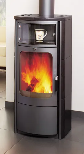 Kaminofen Hark Opera-B Keramik meteor-schwarz 5 kW von Hark