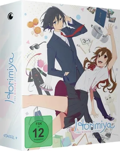 Horimiya: The Missing Pieces - Staffel 2 - Vol.1 - [DVD] mit Sammelschuber - Erlebe die spannende Fortsetzung von Horimiya in hochwertiger DVD-Qualität. Der Sammelschuber bietet zusätzlichen Schutz und macht das Sammeln zum Vergnügen.