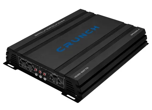 Crunch GPX 1000.4 4 Kanal Verstärker - Car-HiFi-Endstufen mit 1000 Watt Leistung, ideal für kraftvollen Sound im Auto und verbesserte Klangqualität.