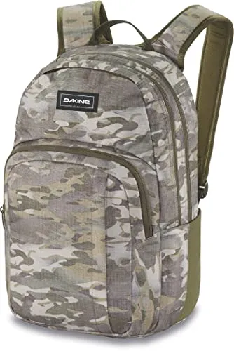 Dakine Campus Backpack 25l - Vintage Camouflage - Tagesrucksack mit 25 Litern, gepolstertem Laptop-Fach und isolierter Kühltasche. Ideal für Schule und Alltag, bietet er Platz für Bücher und Snacks.