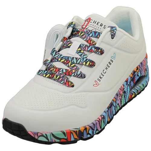 Skechers Sneaker JGOLDCROWN: UNO - CLASSIC in Weiss, Größe 39 - Sneaker mit modernem Design und bequemer Dämpfung, ideal für den Alltag. Jetzt versandkostenfrei auf Spartoo.de bestellen!