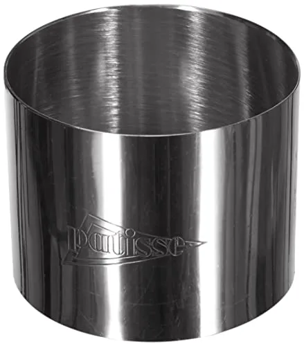 Patisse 2096 Servierring aus Edelstahl, 6,0 x 7 cm, Silber