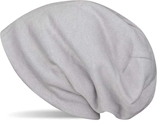 styleBREAKER Strickmütze Feinstrick Beanie Unifarben (1-St)