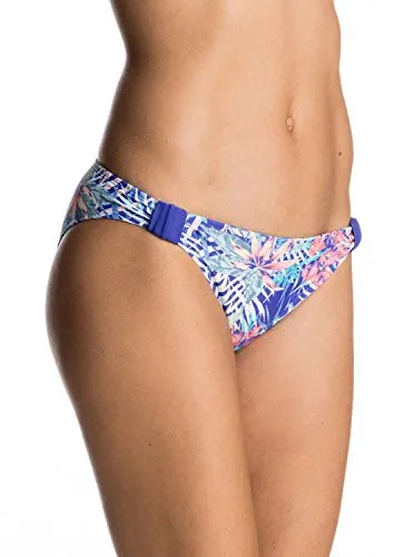 Roxy Damen Badehose Schwimmhose Blossom Bikini Unterteil, Blau, S