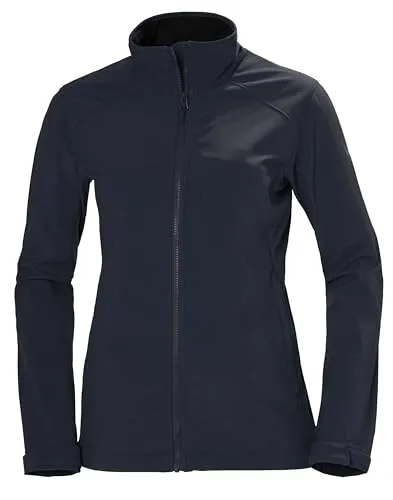 Helly Hansen Damen W Paramount Softshell Jacket, Marineblau, XS - Funktionsjacke für Frauen, warm, flexibel und atmungsaktiv mit PFC-freier wasserabweisender Behandlung – ideal für sportliche Aktivitäten und umweltbewusst hergestellt.