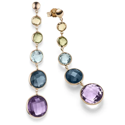 Rotgold-Ohrringe von Schmuck Krone