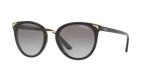 Vogue Damen 0VO5230S W44 Sonnenbrille, Schwarz - Sonnenbrille für Damen in elegantem Schwarz, mit 2 Jahren internationaler Garantie und stylischem Design für perfekten UV-Schutz.
