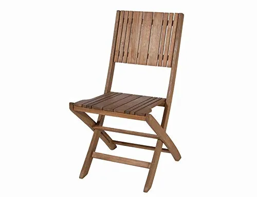 Gartensessel klappbar Falun - Echtholz Akazie, witterungsbeständig und ideal für spontane Besuche im Garten
