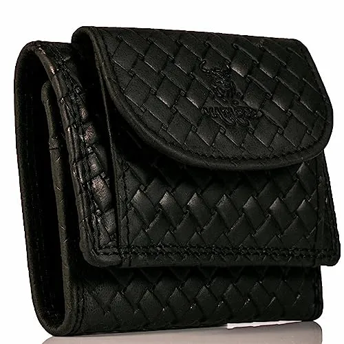 MATADOR Mini Portemonnaie Herren Leder #GENF - Herren-Geldbörsen mit RFID Blocker, handgefertigt und in eleganter Geschenkbox – ideal als stilvolles Geschenk für jeden Anlass.
