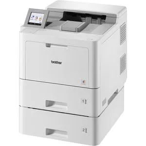 Brother HL-L9470CDNT Farb-Laserdrucker grau - Hochgeschwindigkeits-Duplexdrucker mit 40 Seiten/Min und mobilem Drucken für effiziente Büroarbeit