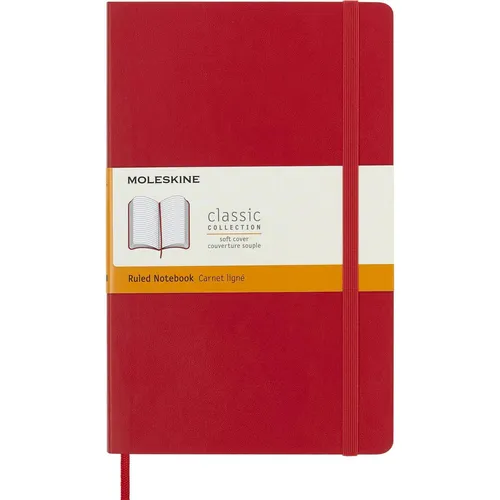 Moleskine Notizbuch Large (Spezial, Liniert, Weicher Einband) (854634)