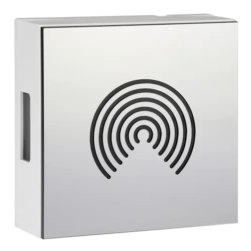 Grothe 46005 Gong 80 dBA - Stilvoller Klang für dein Zuhause - Sonstige Signalgeber mit hochwertigem Design und echtem Glockenstahl für einen klaren, vollen Ton. Ideal für ein modernes Ambiente und kraftvolle 80 dB(A) Lautstärke.