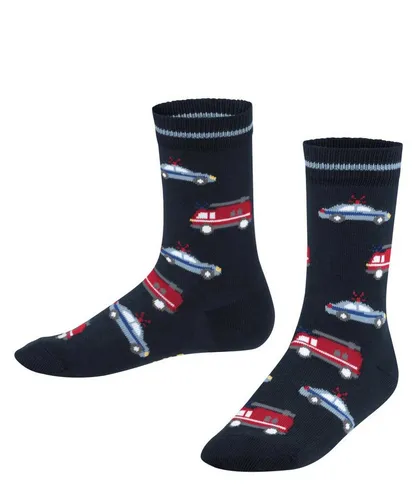FALKE Socken Police and Fire Cars (1-Paar) mit weicher Baumwolle