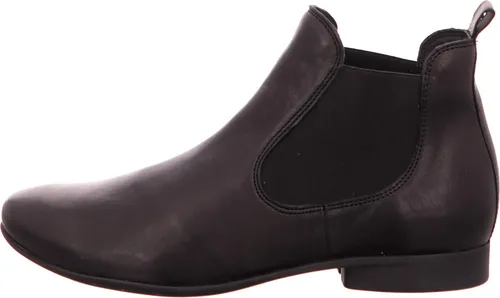 Think! Damen GUAD2 Stiefelette - Chromfrei gegerbte, nachhaltige Eleganz - Wanderschuhe in klassischem Chelsea-Boot-Stil mit elastischem Einstieg und perfektem Tragekomfort dank verfeinertem Leisten. Ideal für umweltbewusste Mode!