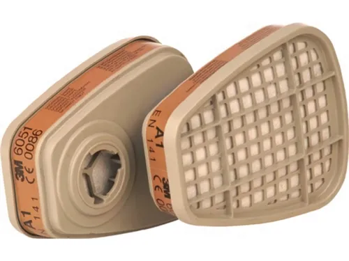 2er PACK(Stk) 3M 7000034751 Gasfilter 6051 EN143:2000 A1 passend für Serie 6000