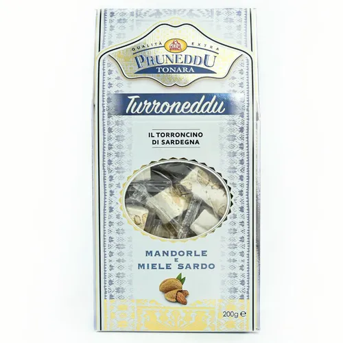 Pruneddu Torroncini Torrone Mandel Honig weißer Nougat Sardinien 42,50 EUR/kg