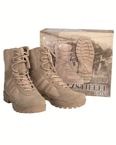 Einsatzstiefel Gen.II khaki - Robuste Springerstiefel für den Einsatz - Stiefel & Schuhe - Strapazierfähige Kampfstiefel in Größe 6, ideal für extreme Bedingungen und lange Einsätze.