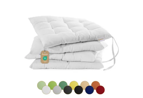 Sitzpolster Weiß von Lavea