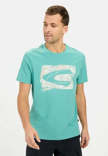 camel active Herren T-Shirt aus Organic Cotton - Agavengrün, 3XL - T-Shirt aus Organic Cotton mit glatter, weicher Oberfläche und geripptem Kragen. Ideal für umweltbewusste Mode-Liebhaber. Regular Fit für optimalen Tragekomfort.