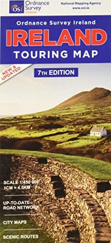 Touring Map Map Ireland