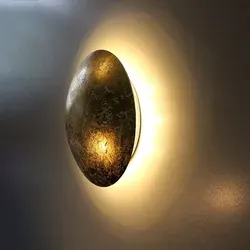 Luce Ambiente Design 9019 S GO Wohnraumleuchte Gold 21,5 cm von ECO-LIGHT