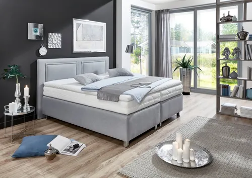 WESTFALIA BOXSPRINGBETT grau, 140x200 cm von Westfalia