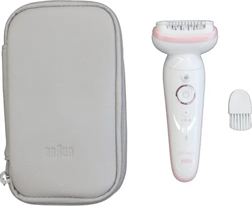 Braun Silk·épil 9 9-000 Weiß/Flamingo