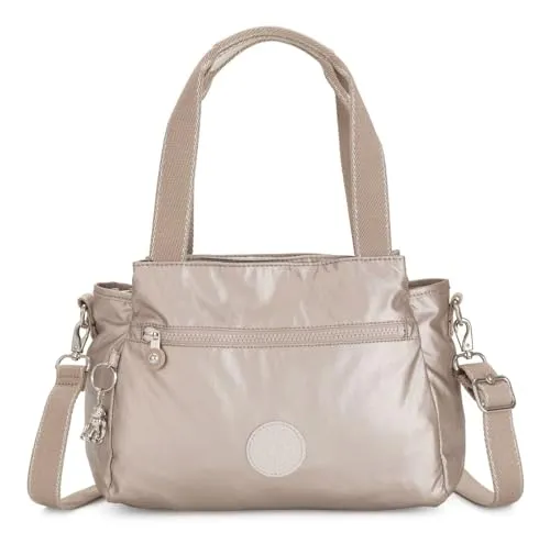 Kipling Elysia Schultertasche Beige in silber von Kipling
