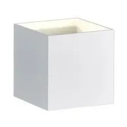 Trio Leuchten LED-Wandleuchte Louis, Weiß, 10x10 cm - Moderne LED-Wandleuchte aus Metall in Weiß, ideal für stimmungsvolle Beleuchtung in jedem Raum.