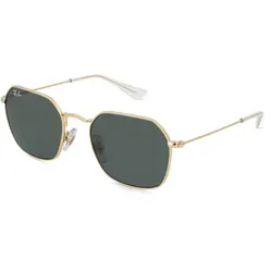 Ray-Ban Junior 0RJ9594S Kinder-Sonnenbrille Vollrand Quadratisch Metall-Gestell, gold
