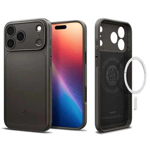 Spigen Handyhülle für iPhone 17 Pro Max - Rotguss Schutzhülle - Taschen & Schutzhüllen: Robuste Schutzhülle mit Heavy Duty Design, rutschfest und schocksicher für optimalen Schutz Ihres iPhone 17 Pro Max.