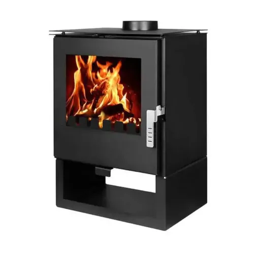 BRUNO Kaminofen Bruno Vito | Schwarz | 5 kW