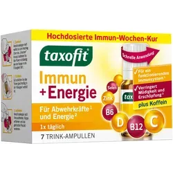 Taxofit Immun+Energie Trinkampullen 7X10 ml