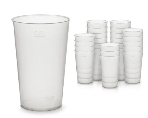 OCTOPUS 25x Mehrwegbecher 300ml von Octopus