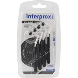 INTERPROX plus xx-maxi conical schwarz Interdent. 4 St