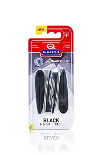 Dr.Marcus Easy Clip Autoduft, 4 Stück, in 9 betörenden Duftnoten, wirkt bis zu 45 Tage, zum Aufhängen am Innenspiegel oder am Lüftungsgitter