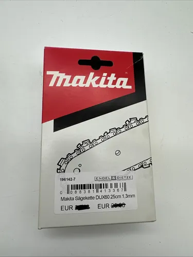 Makita Saegekette 25 cm, 1,3 mm, 3/8 Zoll - Hochwertige Kettensägenkette für präzises Schneiden, original Makita-Qualität, langlebig und robust für optimale Leistung.