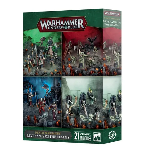GW Underworlds Der Henkersfluch - Miniaturen Set - GW Sonstige - Enthält 21 detaillierte Miniaturen und Karten für packende Spiele, ideal für Sammler und Tabletop-Fans.