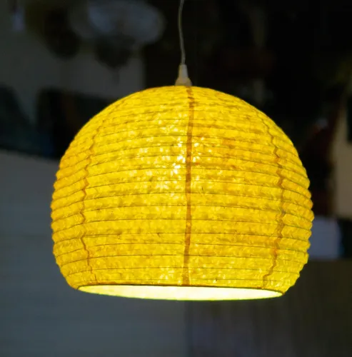 Lampenschirme Gelb von Guru-Shop