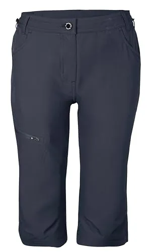 Killtec Caprihose KOS 4 WMN PNTS - Wanderhose in nachtblau, wasserabweisend und schnelltrocknend mit Comfort-Stretch für optimalen Tragekomfort bei Outdoor-Aktivitäten.