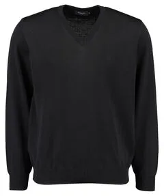 Produktbild MAERZ Muenchen V-Ausschnitt-Pullover schwarz