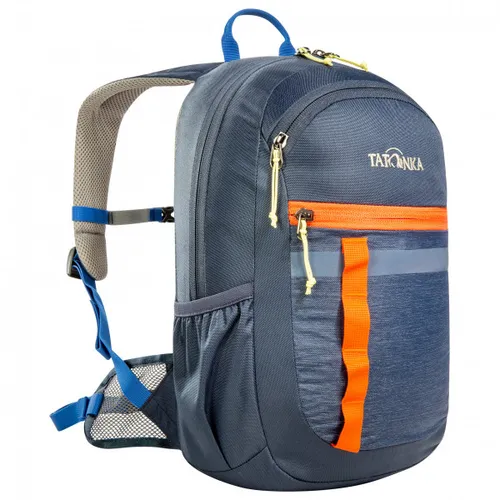 Tatonka Kinderrucksack City Pack JR 12 - Rucksack für Kinder - 11 bis 20 Liter Volumen, ergonomisches Tragesystem und Reflexstreifen für Sicherheit im Straßenverkehr, ideal für Schule und Ausflüge, inkl. Sitzkissen.