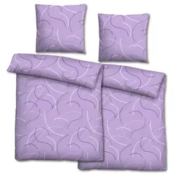 Doppelpack Mikrofaser Bettwäsche 135 x 200 cm + 80 x 80 cm