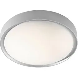 Trio Leuchten Badezimmer-Deckenleuchte Clarimo, Titanfarben - Moderne LED-Deckenleuchte für das Badezimmer, mit warmweißem Licht und elegantem Design aus Metall – ideal für eine stimmungsvolle Atmosphäre.