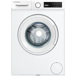 Telefunken Waschmaschine 8kg - Leise & Effizient mit Inverter Motor - Waschmaschine mit 8 kg Fassungsvermögen und 1400 U/min, ausgestattet mit AquaStop zum Schutz vor Wasserschäden und 15 Programmen für jede Wäsche.